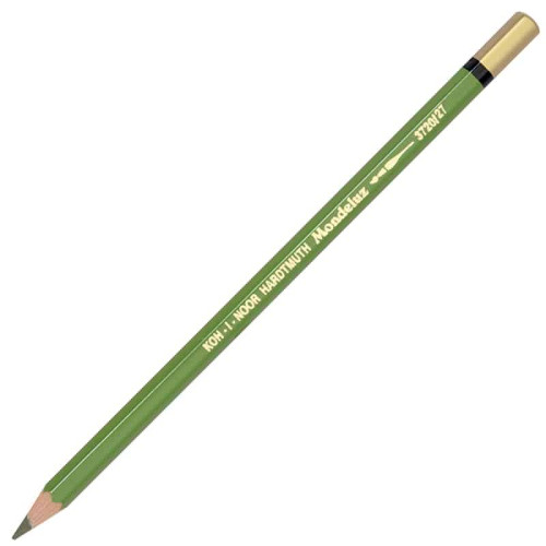 Акварельний олівець Mondeluz 3720 Koh-I-Noor, №27 Dark Olive Green Темно-оливковий