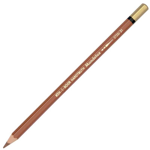 Акварельний олівець Mondeluz 3720 Koh-I-Noor, №31 Light Brown Світло-коричневий