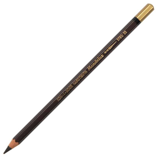 Акварельный карандаш Mondeluz 3720 Koh-I-Noor, №33 Dark Brown Темно-коричневый