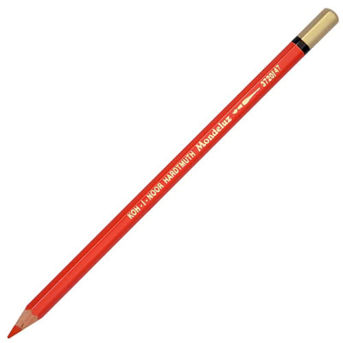 Акварельний олівець Mondeluz 3720 Koh-I-Noor, №47 Scarlet Red Червоний червоний