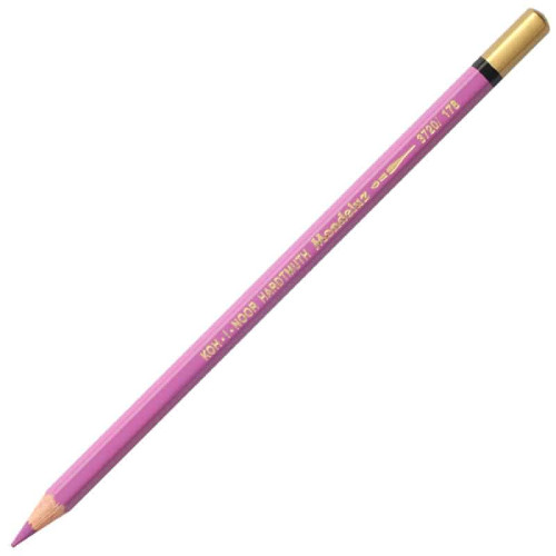 Акварельный карандаш Mondeluz 3720 Koh-I-Noor, №178 Redish Violet 2 Красновато-фиолетовый 2