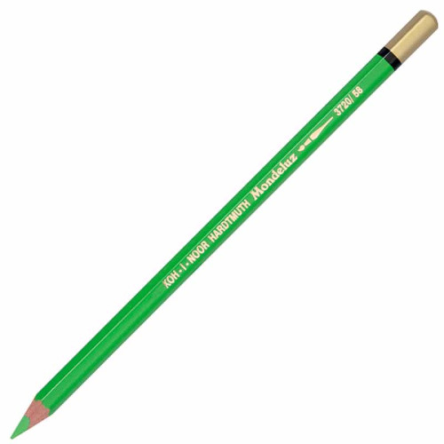 Акварельный карандаш Mondeluz 3720 Koh-I-Noor, №58 Light Green Светло-зеленый