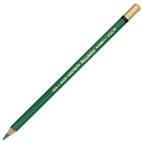 Акварельный карандаш Mondeluz 3720 Koh-I-Noor, №60 Emerald Green Изумрудно-зеленый