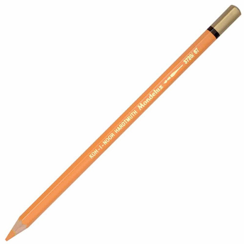 Акварельный карандаш Mondeluz 3720 Koh-I-Noor, №67 Yellowish Orange Желто-оранжевый