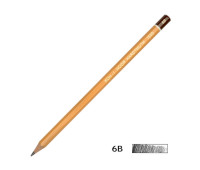 Олівець графітний Koh-I-Noor 1500, 6B