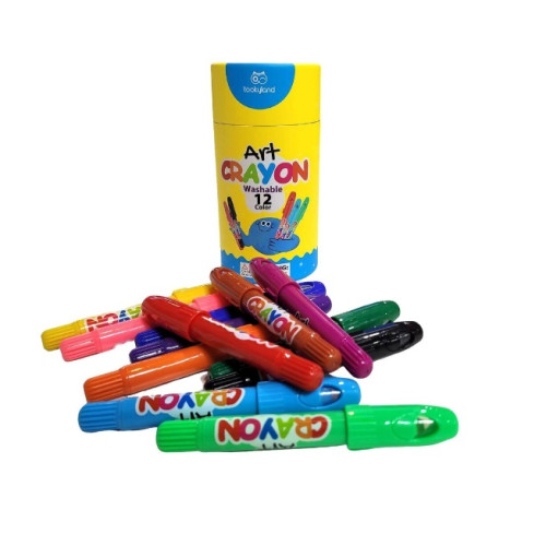 Детский набор пастельных карандашей для рисования Tookyland, 12 шт