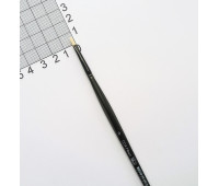 Кисть синтетика Uart Cox, овальная №0 Кисть синтетика Uart Cox, овальная №0