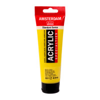 Акрилова фарба AMSTERDAM, 831 Жовтий металік, 120 мл
