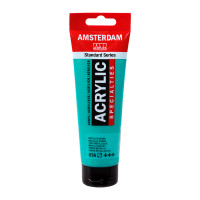 Акриловая краска AMSTERDAM, 836 Зеленый металлик, 120 мл