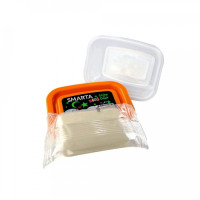 Пластика самозастигаюча, Біла (Світиться у темряві) Glow in Dark, 50 г, Smarta Kids