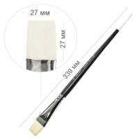 Пензель синтетика професійна Monet Milk плоска №12 (MT110812F)