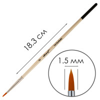 Пензель синтетика кругла Monet Uni, R0 (MR0)