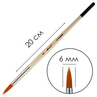 Пензель синтетика кругла Monet Uni, R8 (MR8)