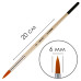 Кисть синтетика круглая Monet Uni, R8 (MR8)