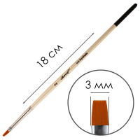 Кисть синтетика плоская Monet Uni, F2 (MF2)