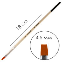 Пензель синтетика плоский Monet Uni, F6 (MF6)