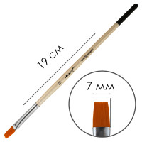 Пензель синтетика плоский Monet Uni, F12 (MF12)