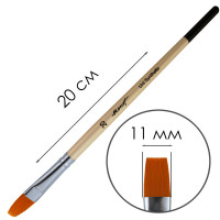 Кисть синтетика плоская Monet Uni, F20 (MF20)