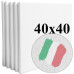 Набір полотен Monet середнє зерно 40x40 см італійська бавовна 335 г/м, 5 шт (MP3114040)