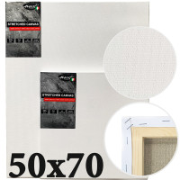 Холст на подрамнике 50x70 см итальянский хлопок, среднее зерно 320г/м2, Monet (MP5070) Холст на подрамнике 50x70 см итальянский хлопок, среднее зерно 320г/м2, Monet (MP5070)