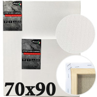 Полотно на підрамнику 70x90 см італійська бавовна, середнє зерно 320г/м2, Monet (MN7090)