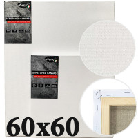 Холст на подрамнике 60x60 см итальянский хлопок, среднее зерно 320г/м2, Monet (MN6060)