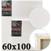 Холст на подрамнике 60x100 см итальянский хлопок, среднее зерно 320г/м2, Monet (MN60100)