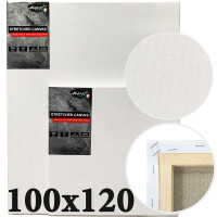 Полотно на підрамнику 100x120 см італійська бавовна, середнє зерно 320г/м2, Monet (MN120160)