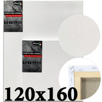 Холст на подрамнике 120x160 см итальянский хлопок, среднее зерно 320г/м2, Monet (MN120160)