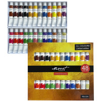 Набір акрилових фарб Monet, 48 кольорів 12 мл туби в картоні (1054812)