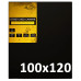 Холст на подрамнике 100x120 см итальянский хлопок, мелкое зерно 270г/м2, черный грунт, Monet (MFGB100120)