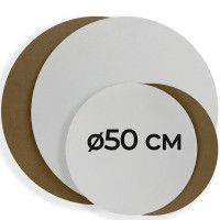 ДВП ґрунтований круглий 50 см, Monet (MDRG50)