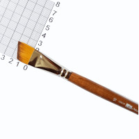 Кисть художественная из синтетики скошенная ArtMaster1001 А №10