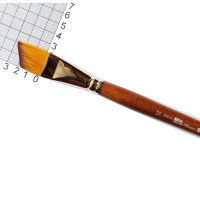 Кисть художественная из синтетики скошенная ArtMaster1001 А №12