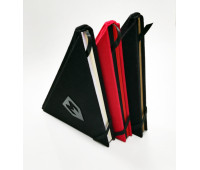 Скетчбук трикутний MadBook Markerman 15х15 см, black red