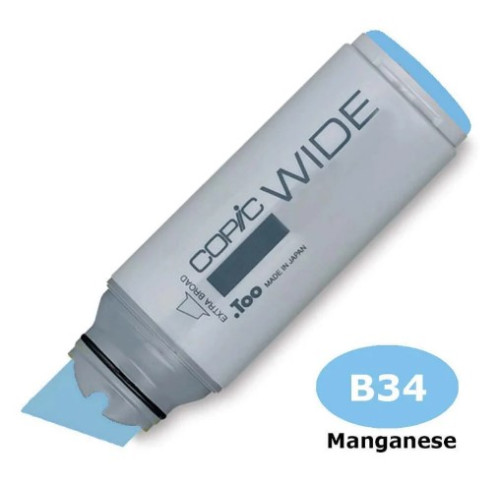 Широкий маркер Copic Wide Marker B34 Manganese Blue