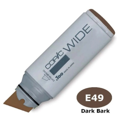 Широкий маркер Copic Wide Marker E49 Dark Bark