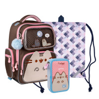 Набор для школьника с рюкзаком YES S-101_Collection Pusheen