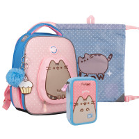 Набор для школьника с рюкзаком YES H-100_Collection Pusheen