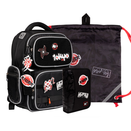 Набор для школьника с рюкзаком YES S-101_Collection Samurai