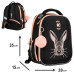 Набор для школьника с рюкзаком YES H-100_Collection Brave Bunny