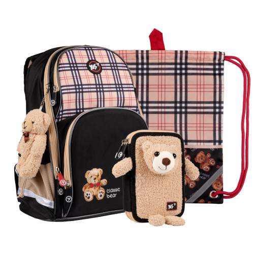 Набор для школьника с рюкзаком YES S-100_Collection Classic Bear
