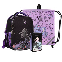 Набор для школьника с рюкзаком YES H-100_Collection Unicorn