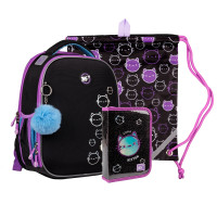 Набор для школьника с рюкзаком YES H-100_Collection Mysterious Cats