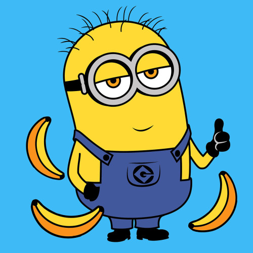 Картина по номерам SANTI Minion 25x25 см
