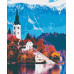 Картина за номерами Riviera Blanca Австрійський краєвид 40x50 см (RB-0040)