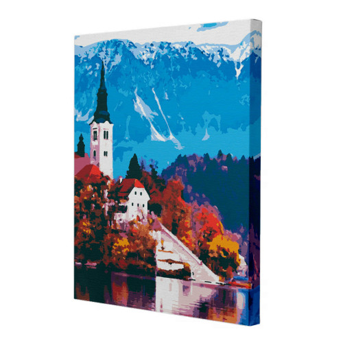 Картина по номерам Riviera Blanca Австрийский пейзаж 40x50 см (RB-0040)