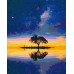 Картина по номерам Riviera Blanca Звездный остров 40x50 см (RB-0071)