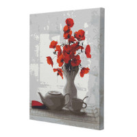 Картина по номерам Riviera Blanca Red White 40x50 см (RB-0096)