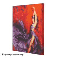 Картина по номерам Riviera Blanca Пламенный танец 40x50 см (RB-0202) Картина по номерам Riviera Blanca Пламенный танец 40x50 см (RB-0202)